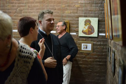 Выставка "Цудатворныя абразы Беларусі" в галерее "У Майстра"