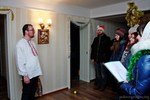 Колядки 2017 "молодёжки" Покровского собора Колядки 2017 "молодёжки" Покровского собора