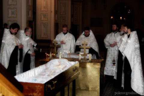 Иерей Георгий Свирин, прощание