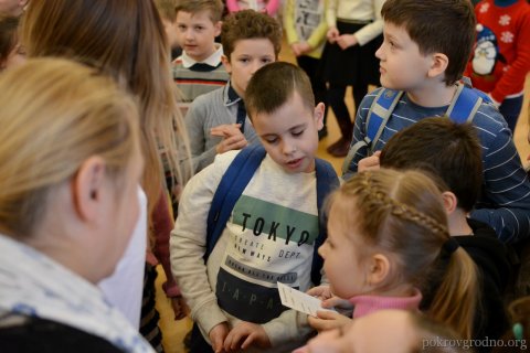 В воскресной школе Покровского собора провели серию интеллектуальных игр