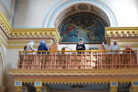 Свята-Пакроўскі сабор, хор