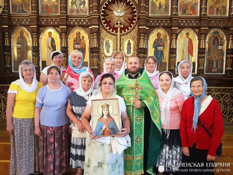 Саборнае сястрыцтва ў гонар святой праведнай Юліяніі адзначыла дзень сваёй заступніцы