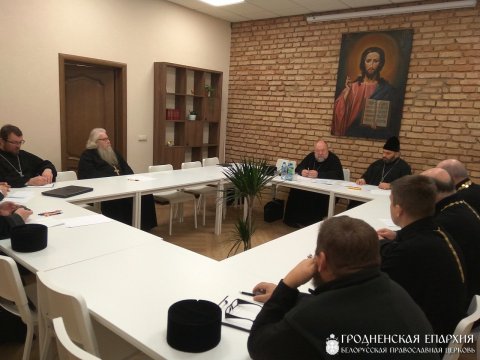 Состоялось очередное заседание епархиального совета