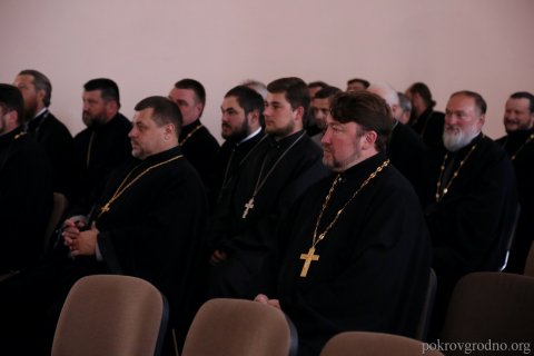 Епископ Антоний встретился с клириками Волковысского, Берестовицкого, Зельвенского, Мостовского, Свислочского, Щучинского и Вороновского благочиний
