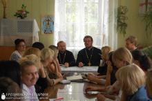 6 сентября 2015 года. Состоялся педагогический совет воскресной школы при Свято-Покровском кафедральном соборе