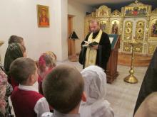 Первая исповедь учеников воскресной школы при Свято-Покровском соборе