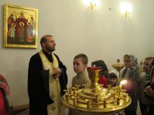 Первая исповедь учеников воскресной школы при Свято-Покровском соборе