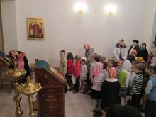 Первая исповедь учеников воскресной школы при Свято-Покровском соборе