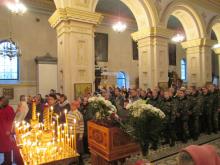 ​22 ноября 2015г. военнослужащие Гродненской пограничной группы приняли участие в Божественной Литургии в Свято-Покровском соборе.