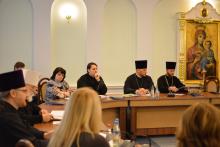 Представители СМИ Покровсокго собора приняли участие в Первом отчетном годичном собрании Синодального информационного отдела БПЦ Представители СМИ Покровсокго собора приняли участие в Первом отчетном годичном собрании Синодального информационного отдела БПЦ