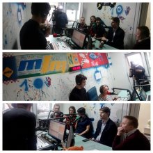 Регент, дирижер и участники Хора БГАМ на радио МФМ Регент, дирижер и участники Хора БГАМ на радио МФМ