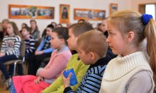 Руководительница иконописной студии "Покров" встретилась с учениками и родителями воскресной школы