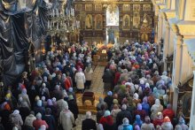 праздник Благовещения Пресвятой Богородицы. Свято-Покровский собор, Гродно 07.04.2016 праздник Благовещения Пресвятой Богородицы. Свято-Покровский собор, Гродно 07.04.2016