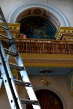 Свято-Покровский собор Гродно, Ремонт в Никольском приделе. Последние штрихи и субботник
