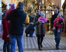 Свято-Покровский кафедральный собор Гродно, Лазарева суббота, богослужение, Литургия