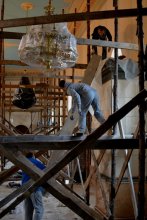 Свято-Покровский собор Гродно, Ремонт в Никольском приделе. Последние штрихи и субботник