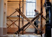 Свято-Покровский собор Гродно, Ремонт в Никольском приделе. Последние штрихи и субботник