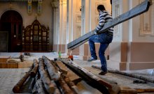 Свято-Покровский собор Гродно, Ремонт в Никольском приделе. Последние штрихи и субботник