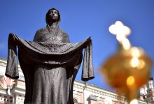 Свято-Покровский кафедральный собор Гродно, Крестный ход в честь 71-летия Победы в ВОВ