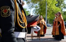 Свято-Покровский кафедральный собор Гродно, Крестный ход в честь 71-летия Победы в ВОВ