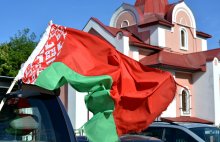 Свято-Покровский кафедральный собор Гродно, Крестный ход в честь 71-летия Победы в ВОВ