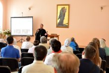 Гостем в клубе православного общения выступил иерей Олег Приставко (Литва)