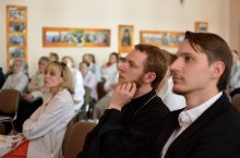 Гостем в клубе православного общения выступил иерей Олег Приставко (Литва)