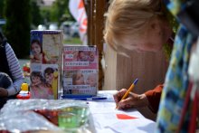 На площадке у Покровского собора состоялся молебен о защите жизни и семьи На площадке у Покровского собора состоялся молебен о защите жизни и семьи