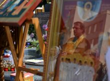 На площадке у Покровского собора состоялся молебен о защите жизни и семьи На площадке у Покровского собора состоялся молебен о защите жизни и семьи