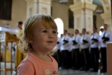 Свято-Покровский кафедральный собор Гродно, молебен, кадеты-выпускники