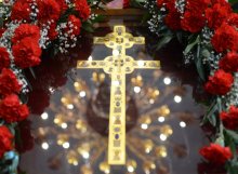 Свято-Покровский кафедральный собор, г. Гродно, копия креста преподобной Евфросиньи Полоцкой