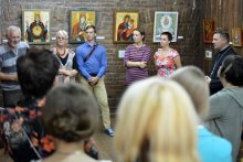 Выставка "Цудатворныя абразы Беларусі" в галерее "У Майстра"