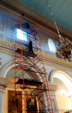 Свято-Покровский кафедральный собор Гродно, уборка