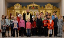 Первая исповедь воспитанников воскресной школы Покровского собора Первая исповедь воспитанников воскресной школы Покровского собора