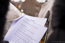 Паніхіда на магіле маці Максіма Багдановіча, 125-годдзе паэта