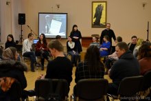 Литературный вечер для молодежных братств г. Гродно Свято-Покровский собор, литературный вечер для молодежных братств г. Гродно