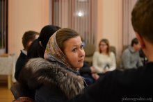 Свято-Покровский собор, литературный вечер для молодежных братств г. Гродно Свято-Покровский собор, литературный вечер для молодежных братств г. Гродно