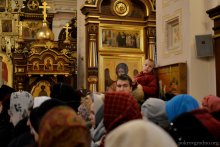 Архиепископ Артемий совершил великую вечерню в кафедральном соборе города Гродно