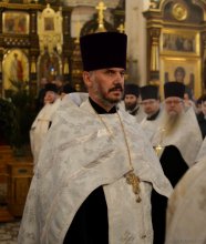 Архиепископ Артемий совершил великую вечерню в кафедральном соборе города Гродно