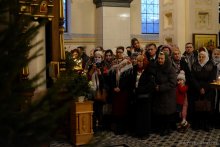 Архиепископ Артемий совершил великую вечерню в кафедральном соборе города Гродно