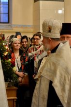 Архиепископ Артемий совершил великую вечерню в кафедральном соборе города Гродно