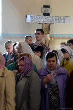 Архиепископ Артемий возглавил Пасхальную вечерню в кафедральном соборе Гродно