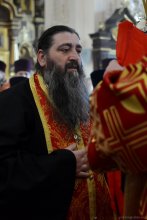 Архиепископ Артемий возглавил Пасхальную вечерню в кафедральном соборе Гродно