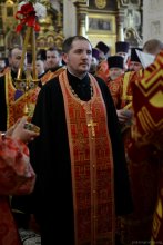 Архиепископ Артемий возглавил Пасхальную вечерню в кафедральном соборе Гродно