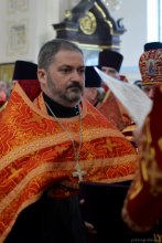 Архиепископ Артемий возглавил Пасхальную вечерню в кафедральном соборе Гродно