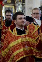 Архиепископ Артемий возглавил Пасхальную вечерню в кафедральном соборе Гродно