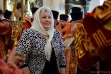 Архиепископ Артемий возглавил Пасхальную вечерню в кафедральном соборе Гродно