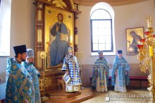 У дзень яўлення іконы Божай Маці ў Казані архіепіскап Арцемій узначаліў служэнне Боскай літургіі ў кафедральным саборы Гродно