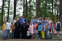 VII летні праваслаўны сямейным лагеры ў в. Парэчча