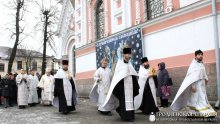 В день Крещения Господня архиепископ Артемий совершил литургию в кафедральном соборе города Гродно